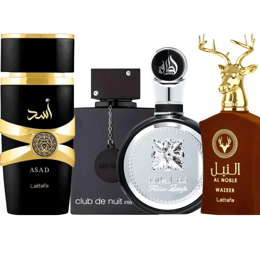 Kit 4 Perfumes Masculinos Árabes 100ml — imagem 1
