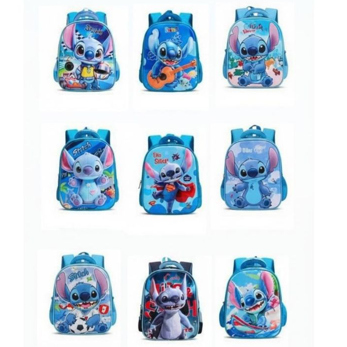 Kit Mochila Escolar Para Criança Com Desenhos Infantis Diversos Modelos em Oferta na Shopee