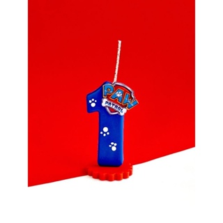 Vela de biscuit Festa patrulha Canina decoração em Oferta na Shopee