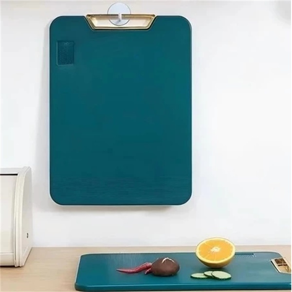 Tábua De Corte Antibacteriana À Prova De Mofo 30cm Com Suporte Em Pé Para Cozinha em Oferta na Shopee