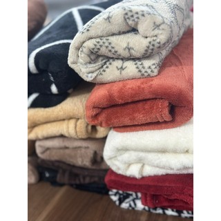Kit 3 Mantas Soft Compactas 90x75cm | Para Bebês e Pets – Macias e Práticas