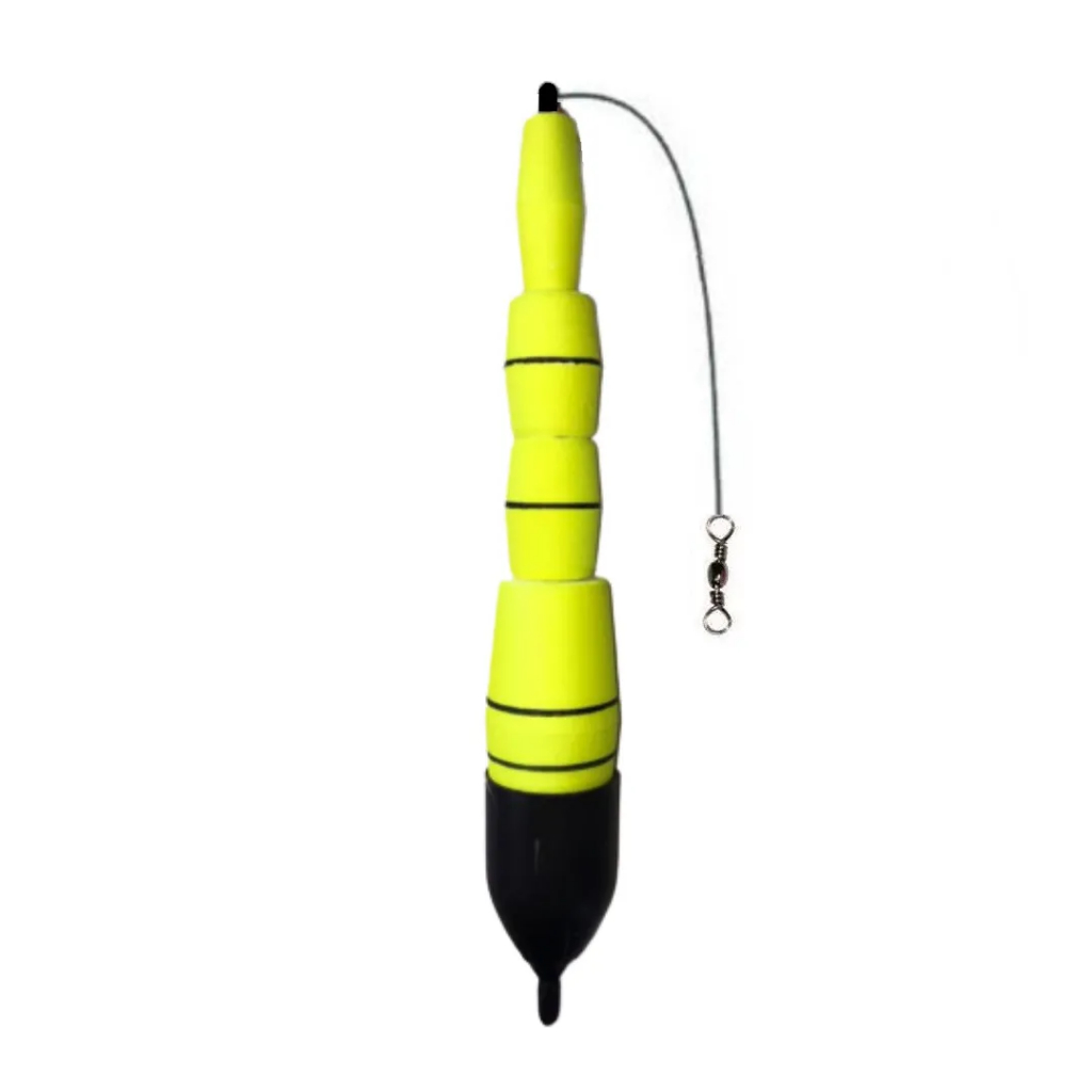 Bóia Foguetão 70g com duplo amarri apoio artigo para pesca BF016