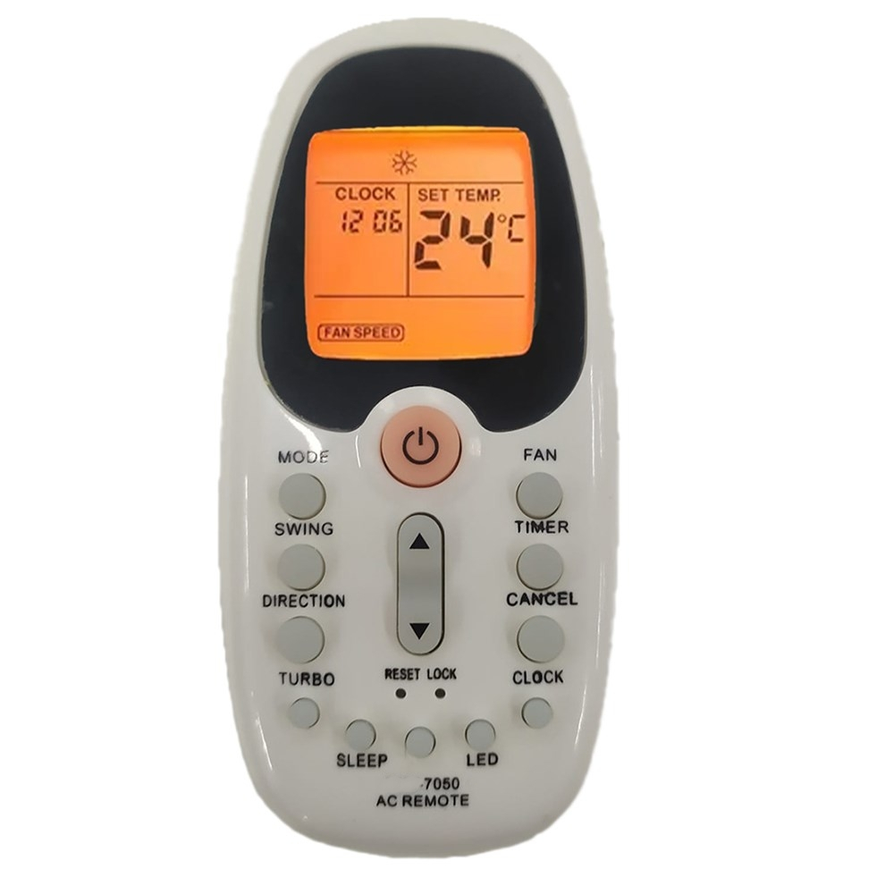 Controle Ar Split Komeco Comfee Springer Carrier Midea com led no display