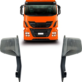 Lanterna Seta Para Iveco Stralis NR HI-WAY HI-ROAD HD Pisca Lateral Para-choque Kit 2 Lados em Oferta na Shopee