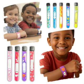 Pulseira de Identificação Infantil Autista Impermeável Criança Praia Piscina em Oferta na Shopee