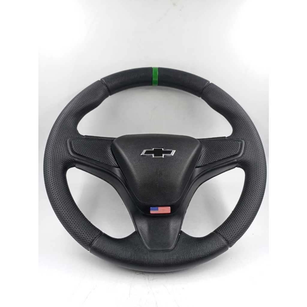 Volante Cruze Turbo ANEL VERDE + Cubo  Vectra Corsa Max / Corsa Joy 2002 2003 2004 2005