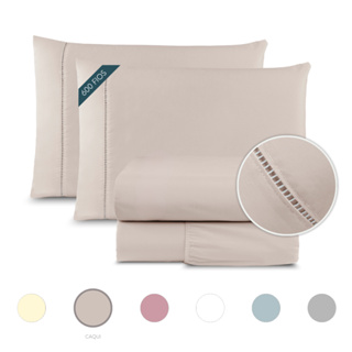 Jogo De Lençol Queen 4 Peças Percal 600 Fios Fio Egipcio em Oferta na Shopee