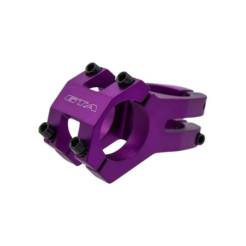 Mesa Suporte De Guidão GTA 31.8x45mm Em Alumínio Aheadset Bike Bicicleta Freeride Grau Gios Viking GTA