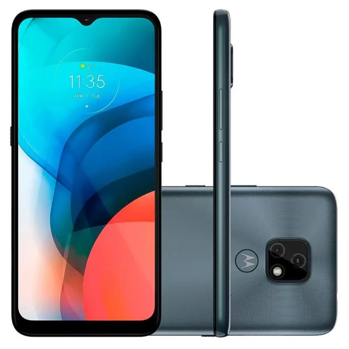 Celular Motorola Moto E7 32GB Tela 6.5'' Câm. 48Mp Revisado