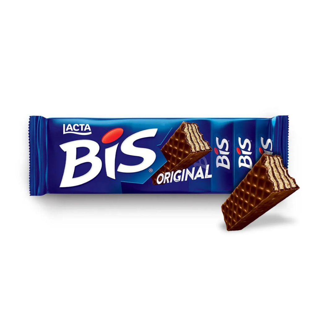 Chocolate Wafer Bis Ao Leite C/16 Unidades - Lacta em Oferta na Shopee