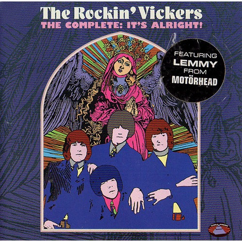 CD The Rockin' Vickers – The Complete: It's Alright! Lemmy from Motorhead - Importado - 2000 - Ultra Raro - Único