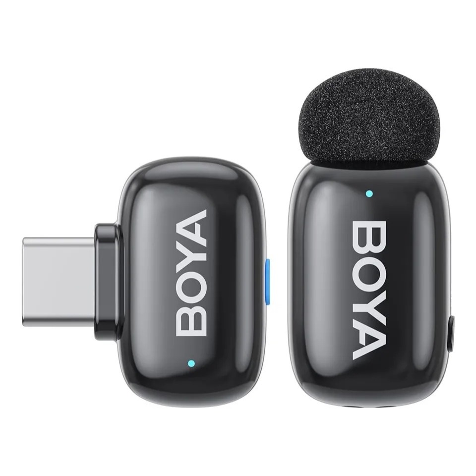 Microfone Lapela Boya Boyamini-17 Android E Iphone 15/16