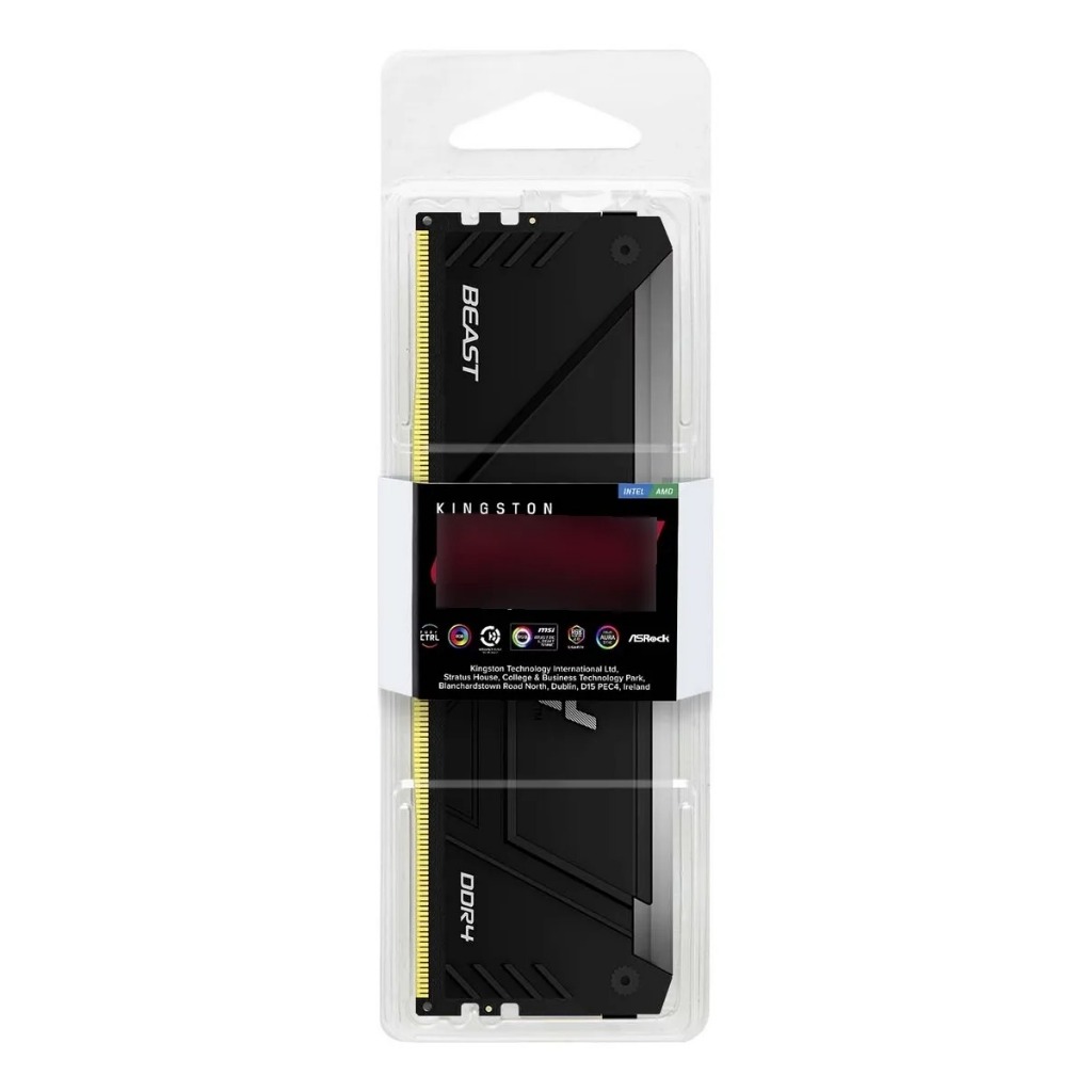 Memoria Ram DDR4 16GB 2666m Fury Kingston RGB
