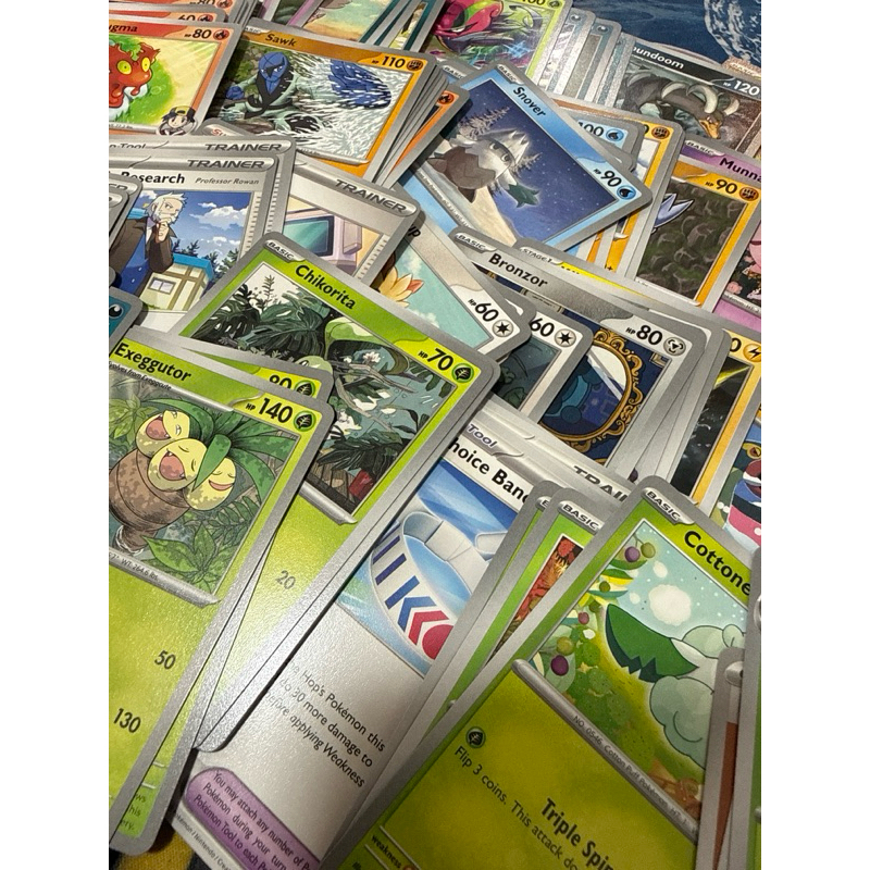 Lote Pokémon TCG AMERICANAS – 50 Cartas Originais (Sem Repetir) em inglês em Oferta na Shopee