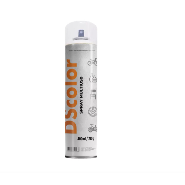 Tinta Spray Multiuso Alta Qualidade Arte Geral 400ml Dscolor