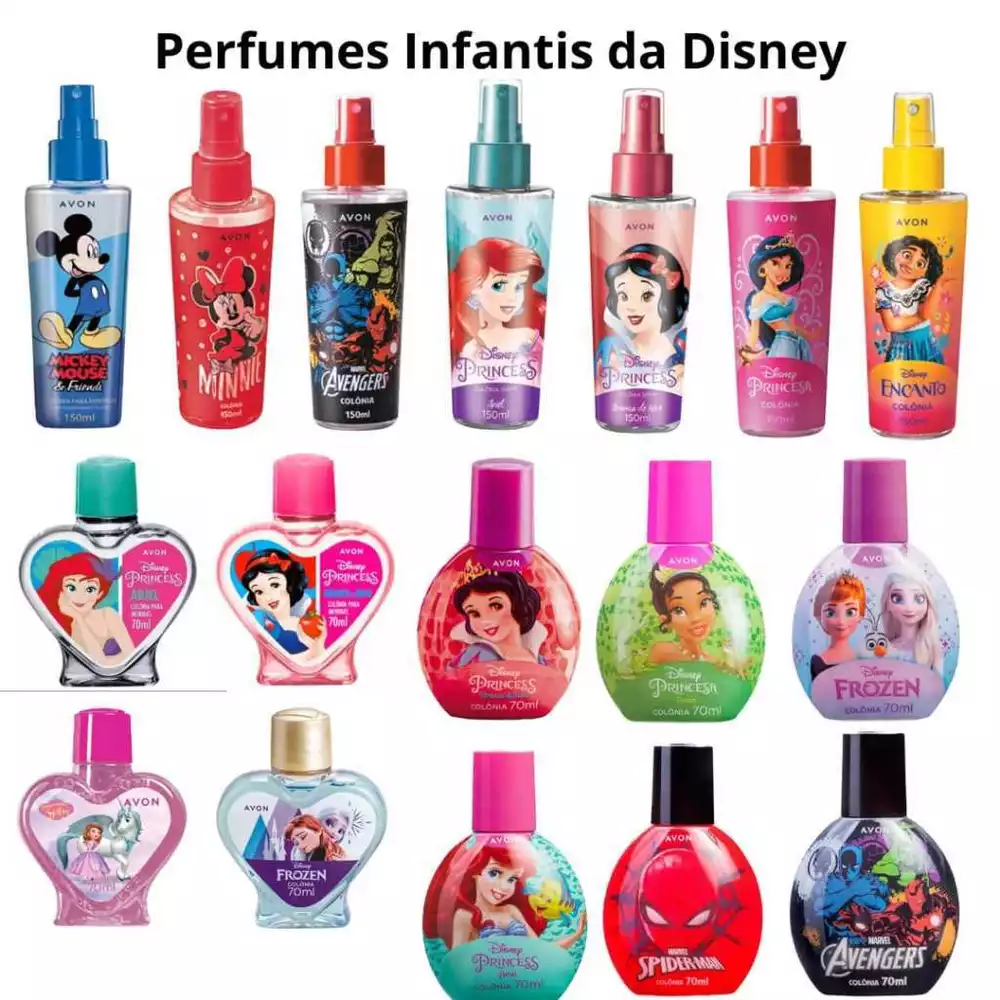 Colônia infantil Avon - escolha a fragrância.