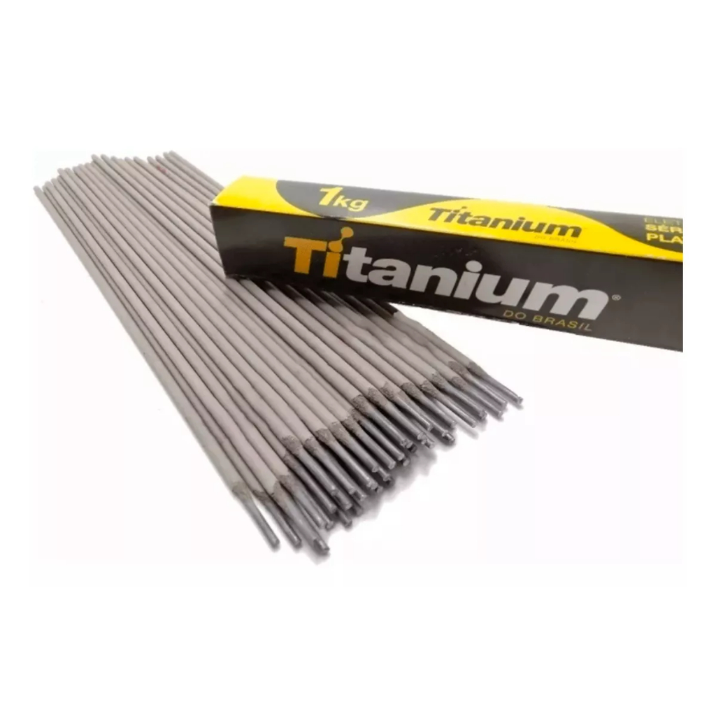 Eletrodo de Solda E6013 2,5mm 1Kg – Titanium Platina em Oferta na Shopee