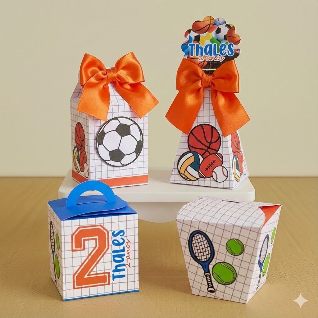 kit personalizados BOLAS ESPORTIVAS ESPORTES - pegue e monte lembrancinhas