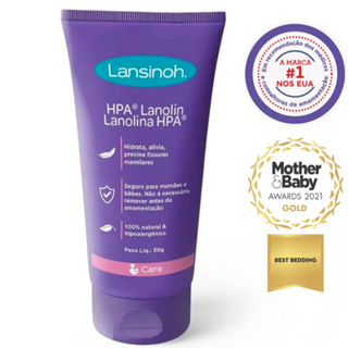 Pomada para Amamentação Lansinoh Lanolina HPA 30g em Oferta na Shopee