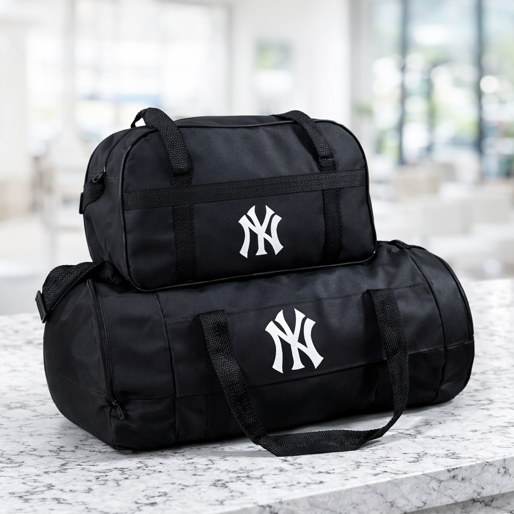 Kit 2 bolsa De Viagem Premium Bolsa G Mais Necessaaire Super Reforçada