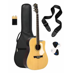 Violão Tagima Cutaway Agathis Latin América Andes 6 Cordas com acessórios