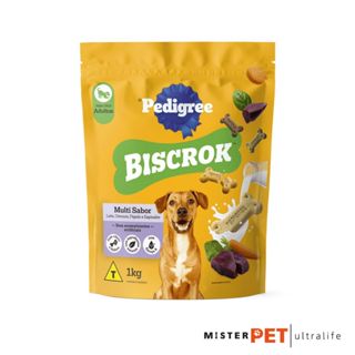 Petisco Crocante Biscrok Pedigree 1kg | Multi Sabor Cães Adultos em Oferta na Shopee