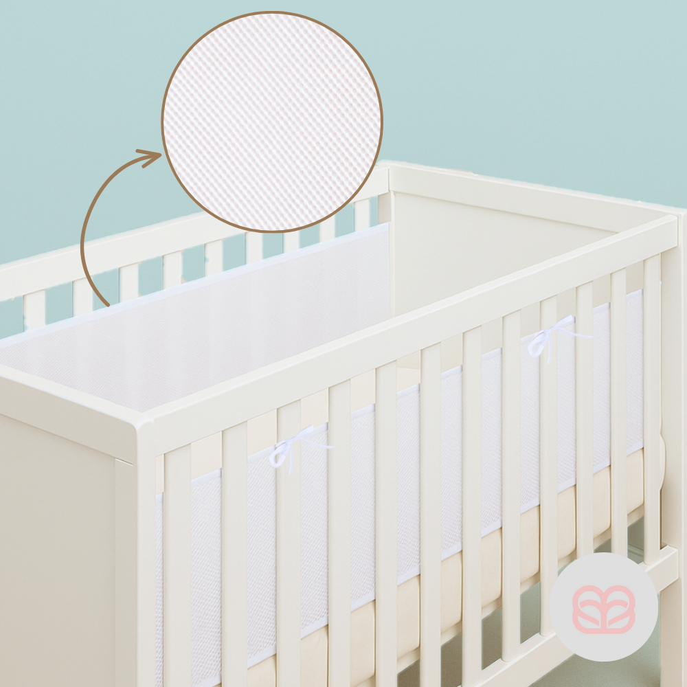 Tela Protetora Lateral para Berço Americano – Tela Antissufocante para Bebê l Brubrelel em Oferta na Shopee