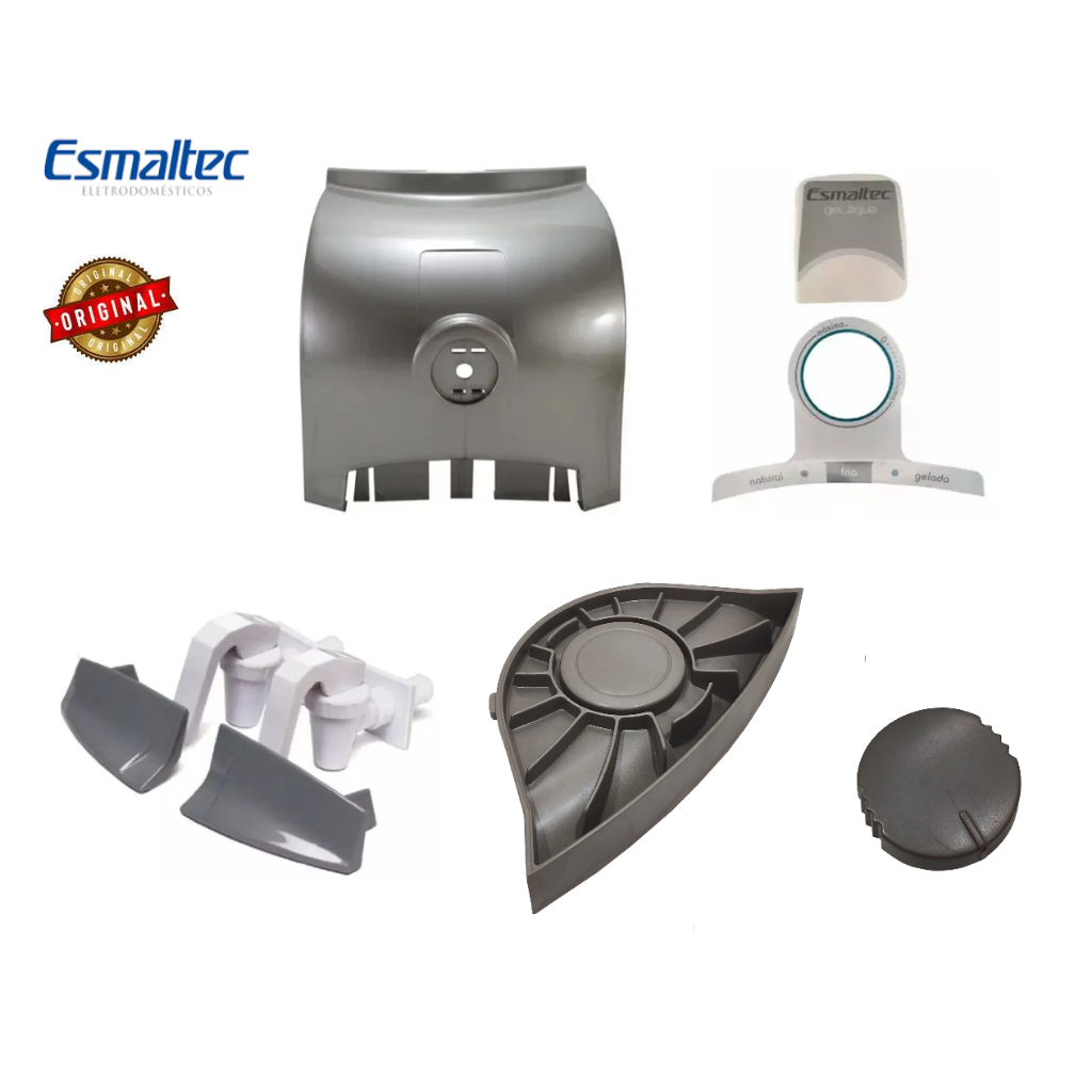 Frente Bebedouro Esmaltec EGM30 | Adesivo, Furador, Pingadeira e Botão | Original em Oferta na Shopee