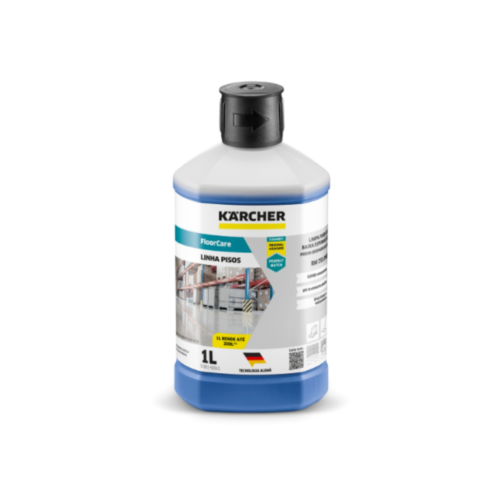 Detergente Floor Care Limpa Pisos 1l Rm 755 Pro - Karcher
