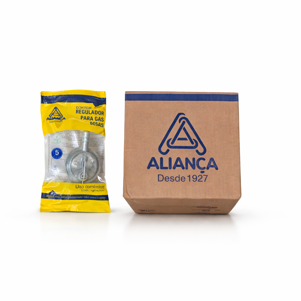 Regulador Válvula Registro Gás De Cozinha 1kg 505/01 Aliança em Oferta na Shopee