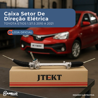 Caixa Direção Elétrica Original Jtekt Toyota Etios Todos Modelos 2010 A 2021 em Oferta na Shopee