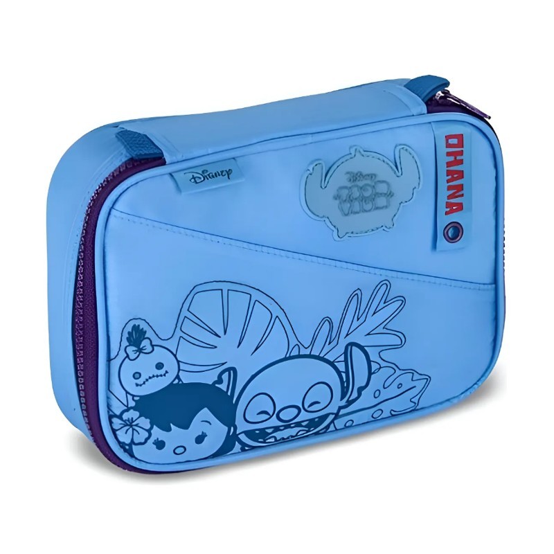 Estojo Box Tsum Tsum Stitch Disney Escolar - Clio em Oferta na Shopee
