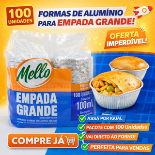 FORMA DE EMPADA GRANDE 100ML em Oferta na Shopee