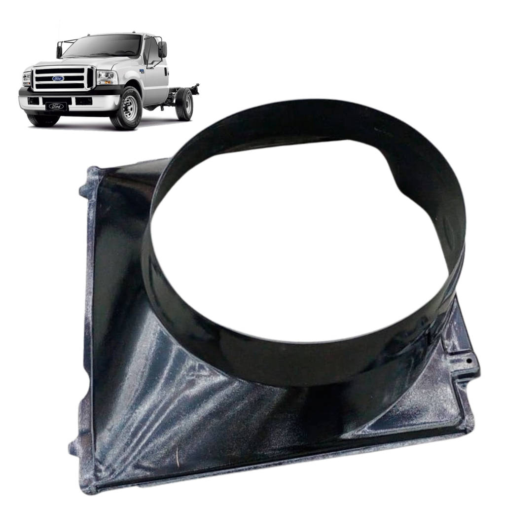 DEFLETOR DE AR RADIADOR FORD F250 F350 F4000 ATE 2012