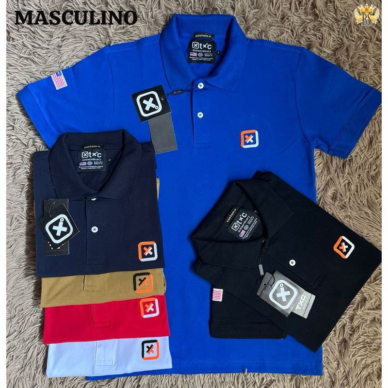 Camiseta Gola Polo Masculina TXC – Estilo, Conforto e Qualidade em Oferta na Shopee