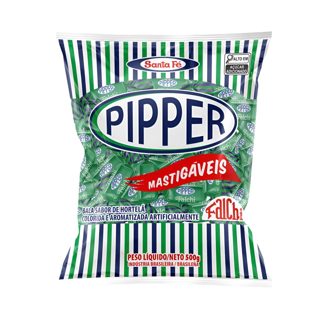 BALA PIPPER FALCHI MASTIGÁVEL 500G SANTA FÉ