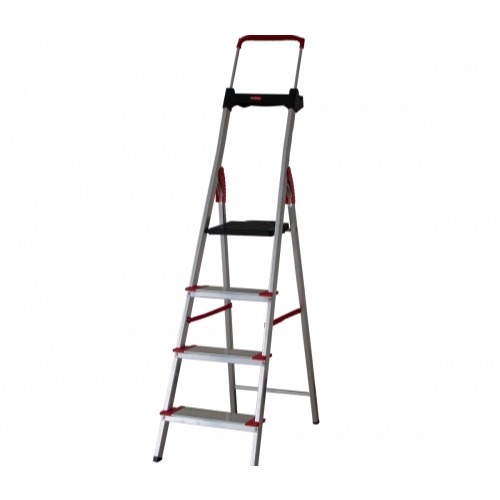 Escada Profissional 150kg Alumínio 4 Degraus Ou 3 Degraus Comfort Resistente Banqueta Reforçada Aço em Oferta na Shopee