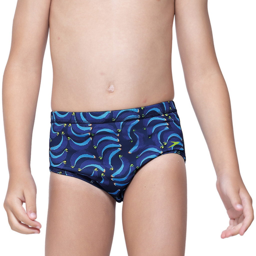 Sunga Tradicional Infantil Banana Speedo - BANANA AZUL