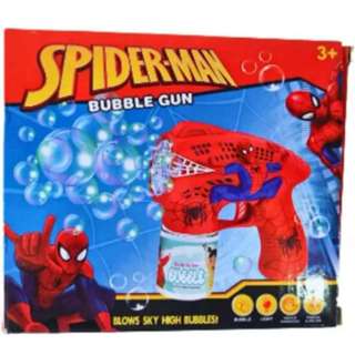 Lançador de Bolhas de Sabão do Homem-Aranha em Oferta na Shopee