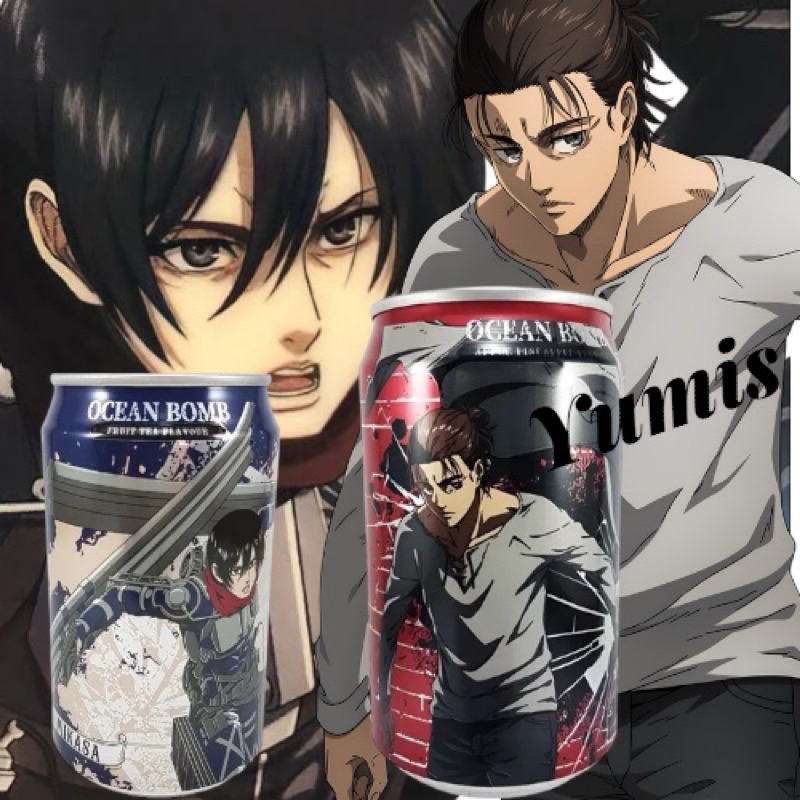 Refrigerante Lata 330 ml Attack On Titan