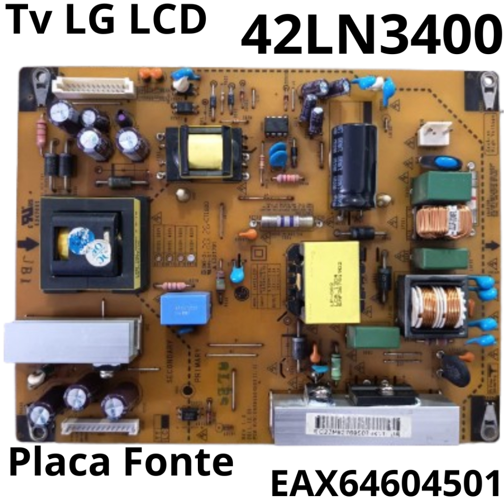 2895 Placa Fonte para tv LG LCD Mod: 42LM3400