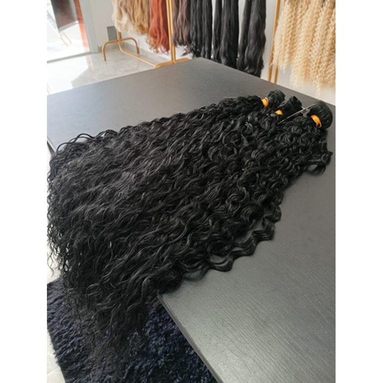 Aplique Cabelo 100% Semi Humano Na Tela Cacheado 60cm igual Brasileiro do Sul Beauty Cabelos