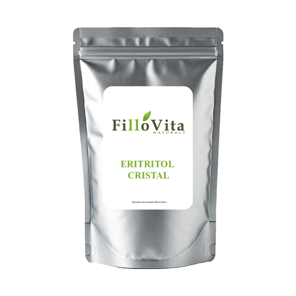 Eritritol Cristal Adoçante Natural Fillovita 1kg / 500g / 200g