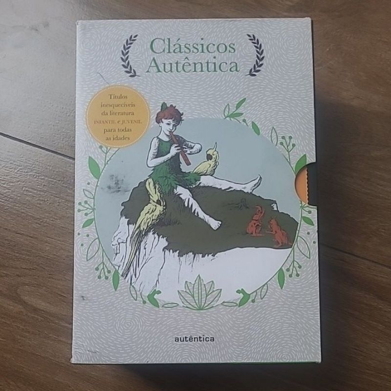 Box Clássicos Infantojuvenil, Peter Pan, As Aventuras de Tom Saywer, As Mais Belas Histórias, Ilha do Tesouro,  Gulliver