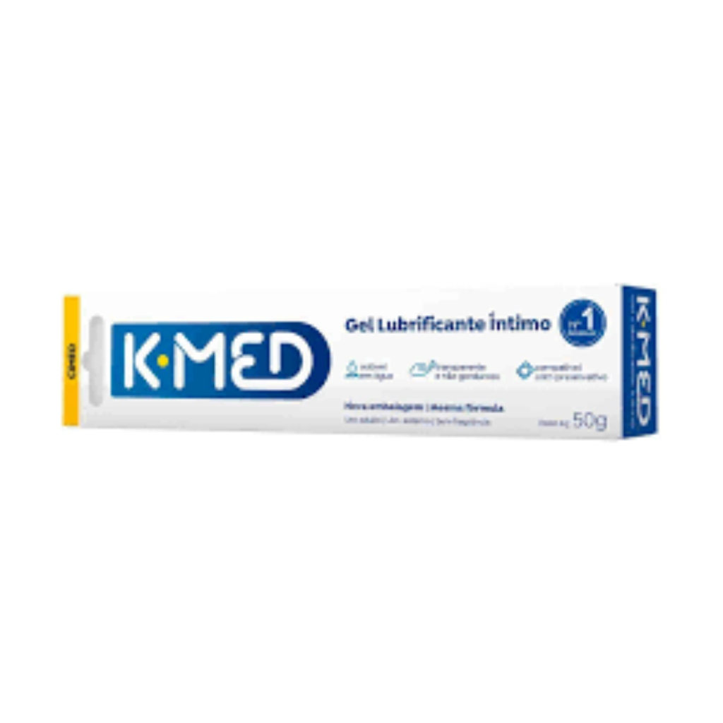 Gel Lubrificante Íntimo K-Med 50g em Oferta na Shopee