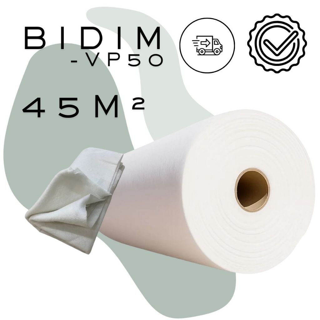 Manta Bidim 45m Vp50 Tecido Para Impermeabilizar Telhados