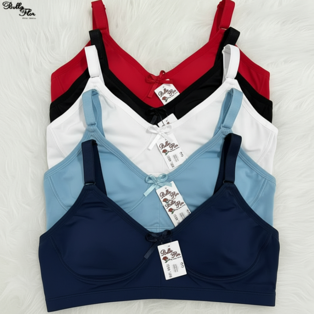 KIT COM 5 Sutiãs Plus Size REFORÇADO Soutien Alça de Sustentação Grossa Liso em Oferta na Shopee