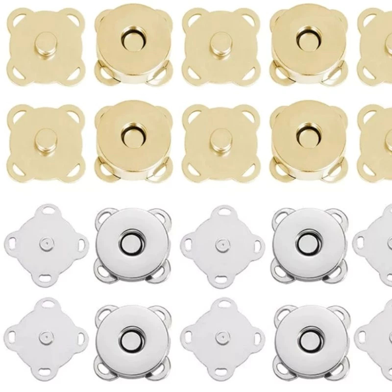 Kit 5 Botões Magnético Imantado Imã Niquel P/ Costurar em Oferta na Shopee