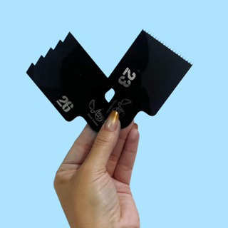 kit mini espátula  em acrílico,modelos á escolha em Oferta na Shopee