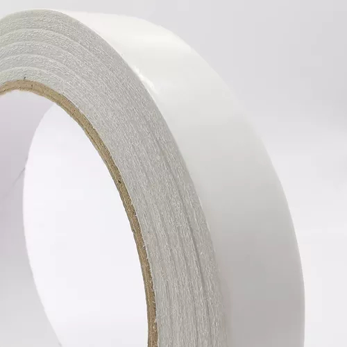 Fita Dupla Face - 10mm X 25m - Branco Nome do desenho: Lisa | Cor: Branco
